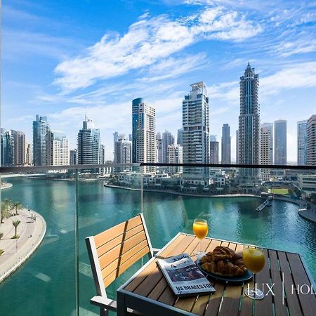 Lux - Contemporary Suite With Full Marina View ドバイ エクステリア 写真
