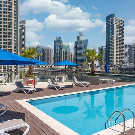 Lux - Contemporary Suite With Full Marina View ドバイ エクステリア 写真