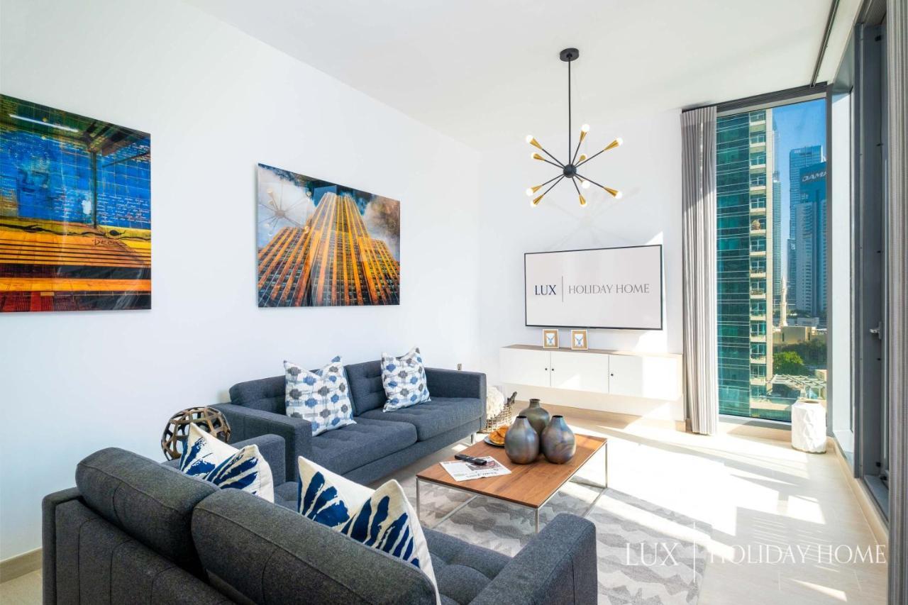 Lux - Contemporary Suite With Full Marina View ドバイ エクステリア 写真