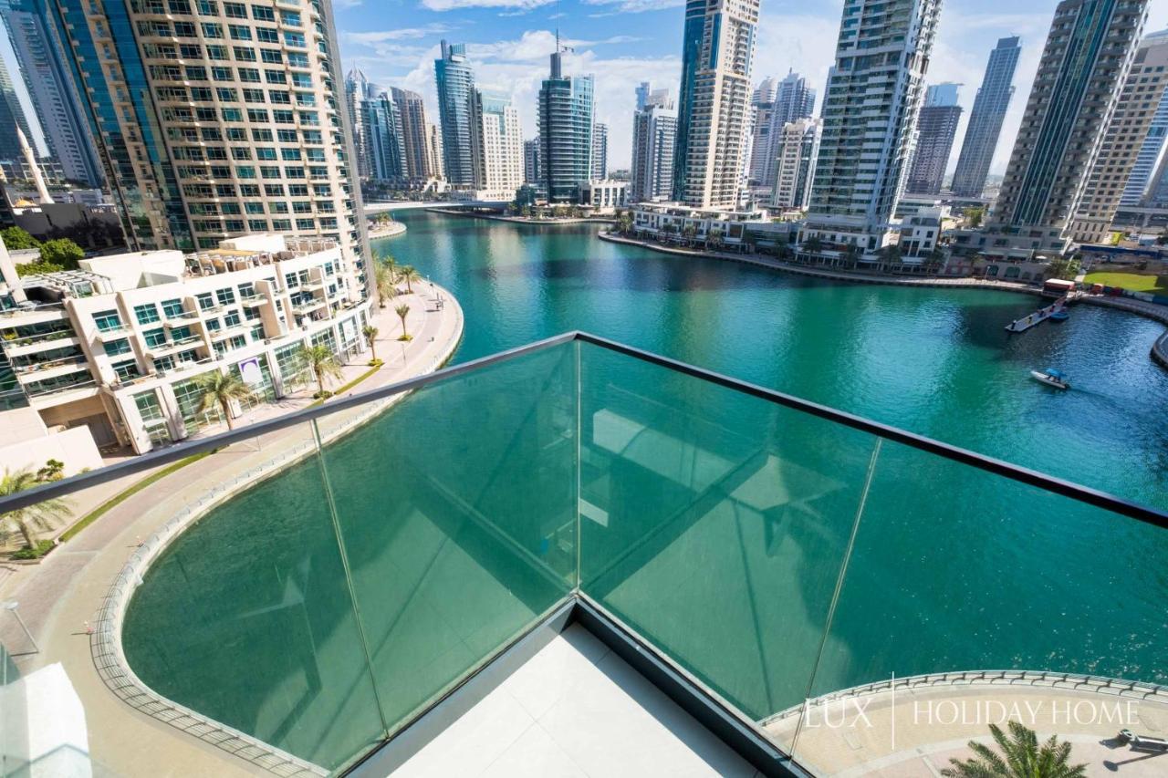 Lux - Contemporary Suite With Full Marina View ドバイ エクステリア 写真