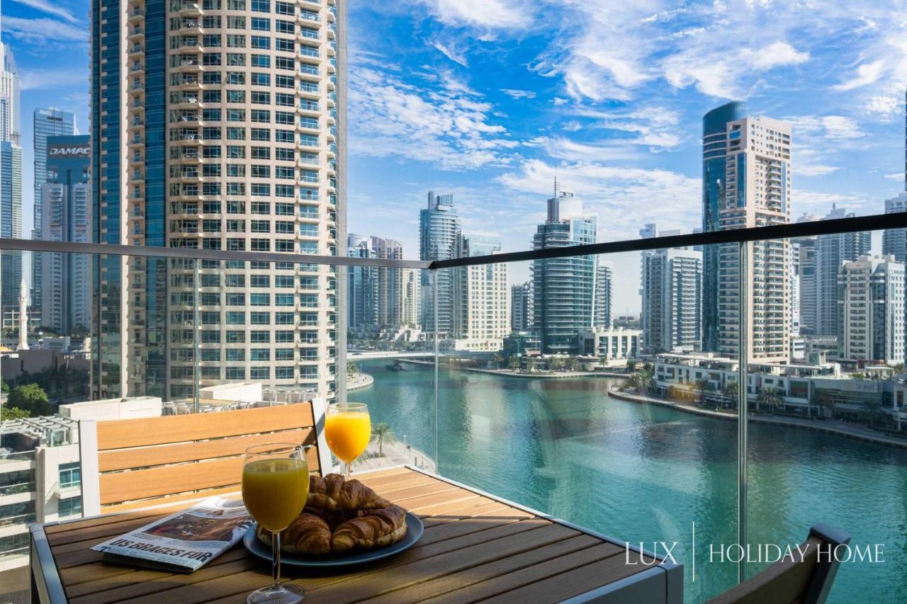 Lux - Contemporary Suite With Full Marina View ドバイ エクステリア 写真