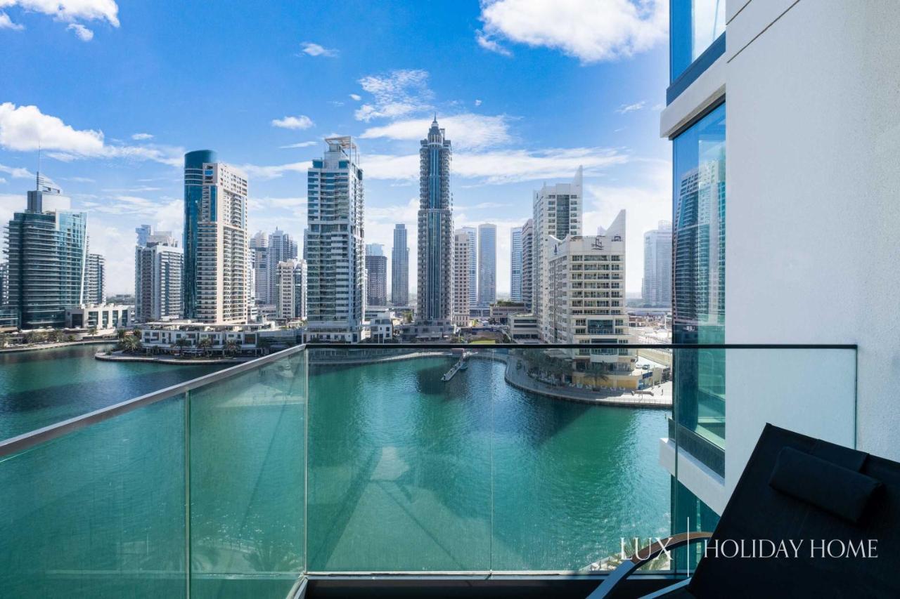 Lux - Contemporary Suite With Full Marina View ドバイ エクステリア 写真
