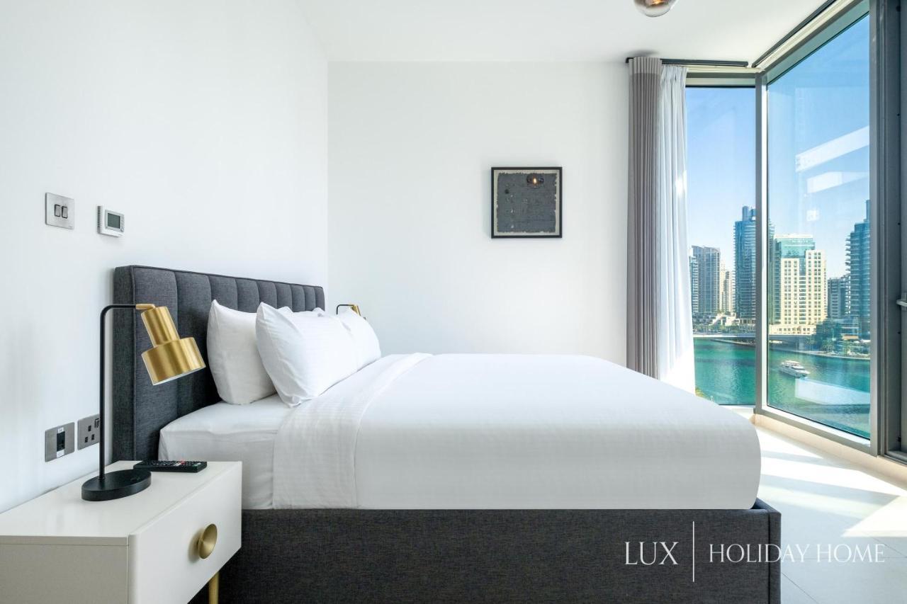 Lux - Contemporary Suite With Full Marina View ドバイ エクステリア 写真