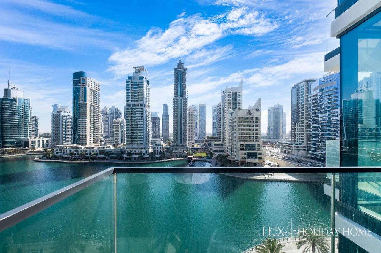 Lux - Contemporary Suite With Full Marina View ドバイ エクステリア 写真