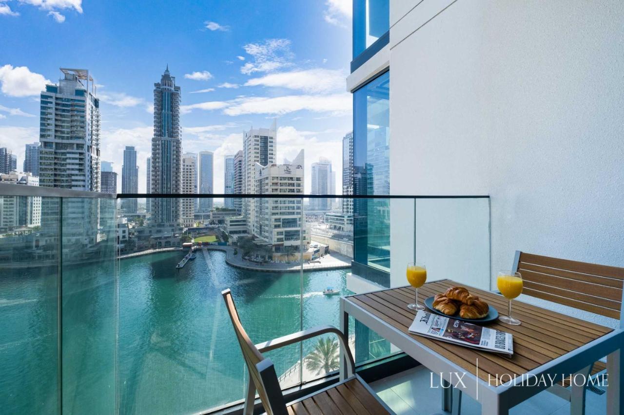 Lux - Contemporary Suite With Full Marina View ドバイ エクステリア 写真